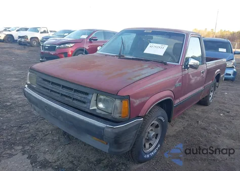 1992 Mazda B2200 Short Bed из США, поврежденный, VIN JM2UF1135N0307939